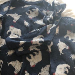 Polar bear pjs for twins